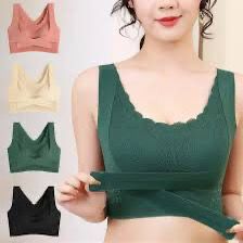 Double-Strap & Soft-Padded Floral Lace Bra and Panty Set