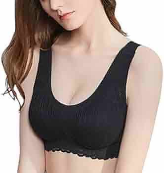 Women One Piece Wire Free Seamless Underwear Comfortable Sports Bras
