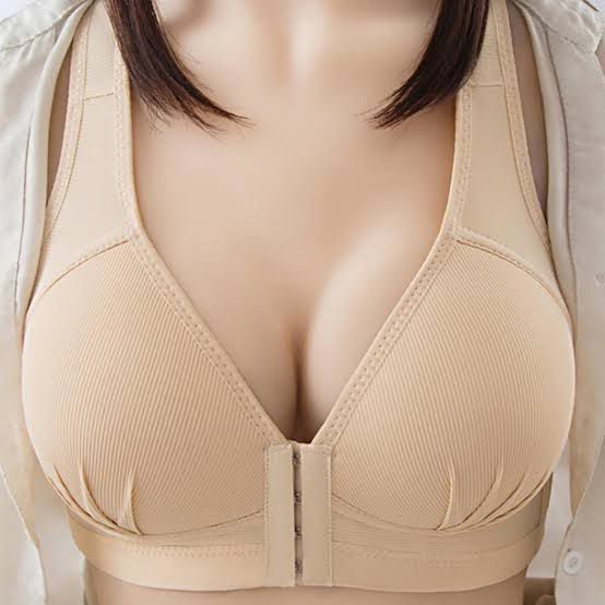Front open hook bra