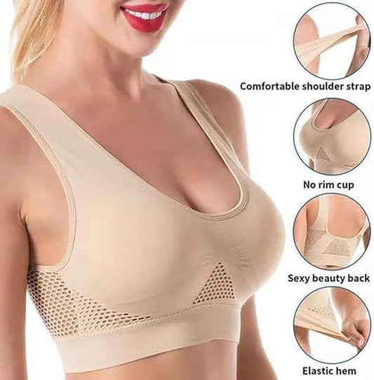 BUY 1 Get 2 FREE Breathable Cool Liftup Air Bra