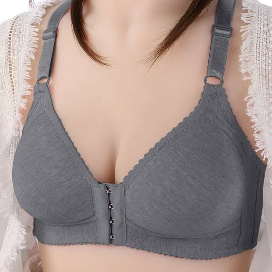 Front open hook bra